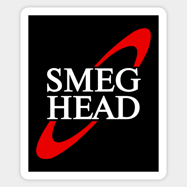 Smeg Head Sticker by TEEVEETEES